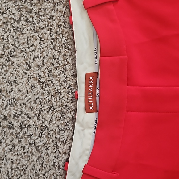 ALTUZARRA RED PANT Straight leg - Picture 3 of 4